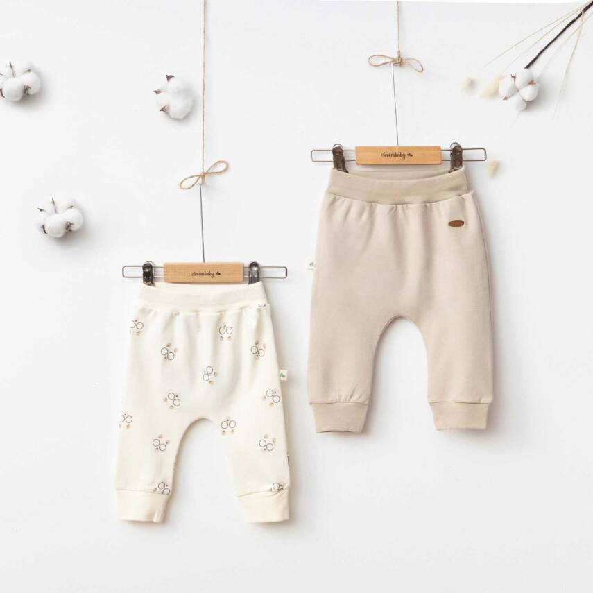 Bear Hugs Manşetli Pantalon (2 Lİ SET) - 1