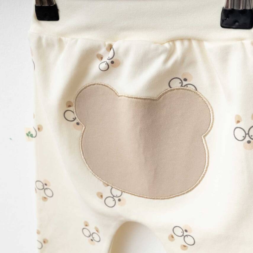 Bear Hugs Manşetli Pantalon (2 Lİ SET) - 2