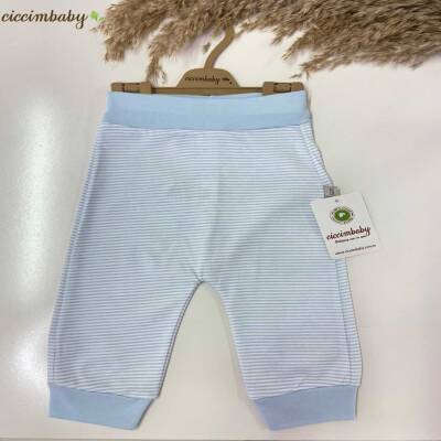 ÇİZGİLİ MANŞETLİ PANTALON - 1