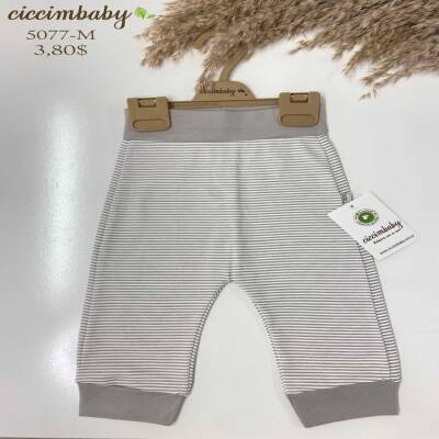 ÇİZGİLİ MANŞETLİ PANTALON - 2