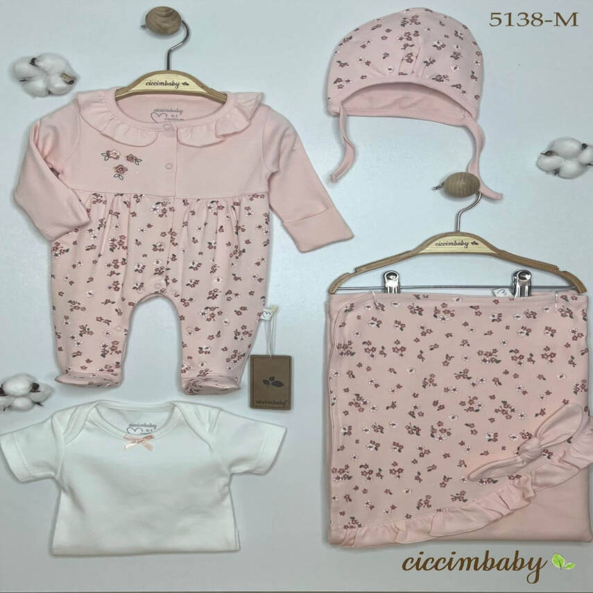FLOWER GARDEN 4 LÜ SET - 1