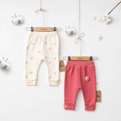 MY STRAWBERRY GİRL MANŞETLİ PANTALON (2 Lİ SET ) - 1