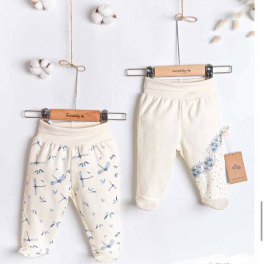 PRETTY HAPPY PATİKLİ PANTALON ( 2 Lİ SET ) - 1